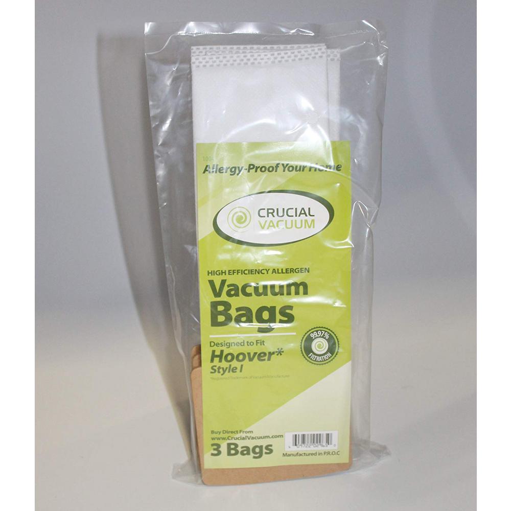 Type I Vacuum Bags Replacement for Hoover Part AH10005 (2-Pack) - Super Arbor
