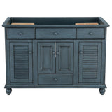 Cottage 48 in. W Bath Vanity Cabinet Only in Antique White - Super Arbor