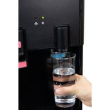 Hot and Cold Top Loading Water Dispenser in Black