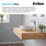 Viva 15-3/4 in. Round Porcelain Ceramic Vessel Sink in White - Super Arbor