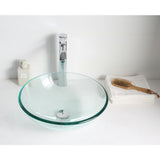 Etude Series Vessel Sink in Lustrous Clear - Super Arbor
