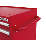 Kobalt 26.7-in W x 33-in H 4-Drawer Steel Rolling Tool Cabinet (Red)