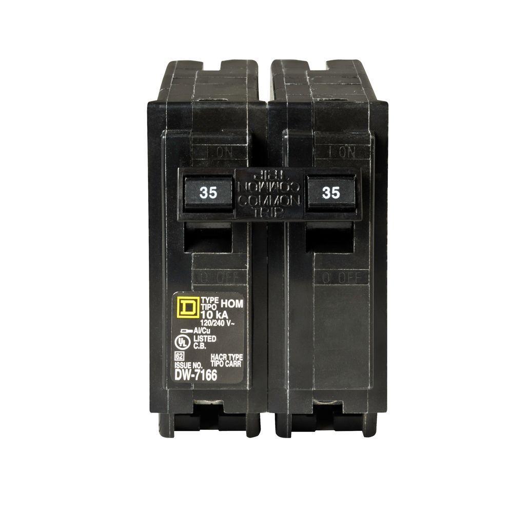 Homeline 50 Amp 2-Pole Circuit Breaker