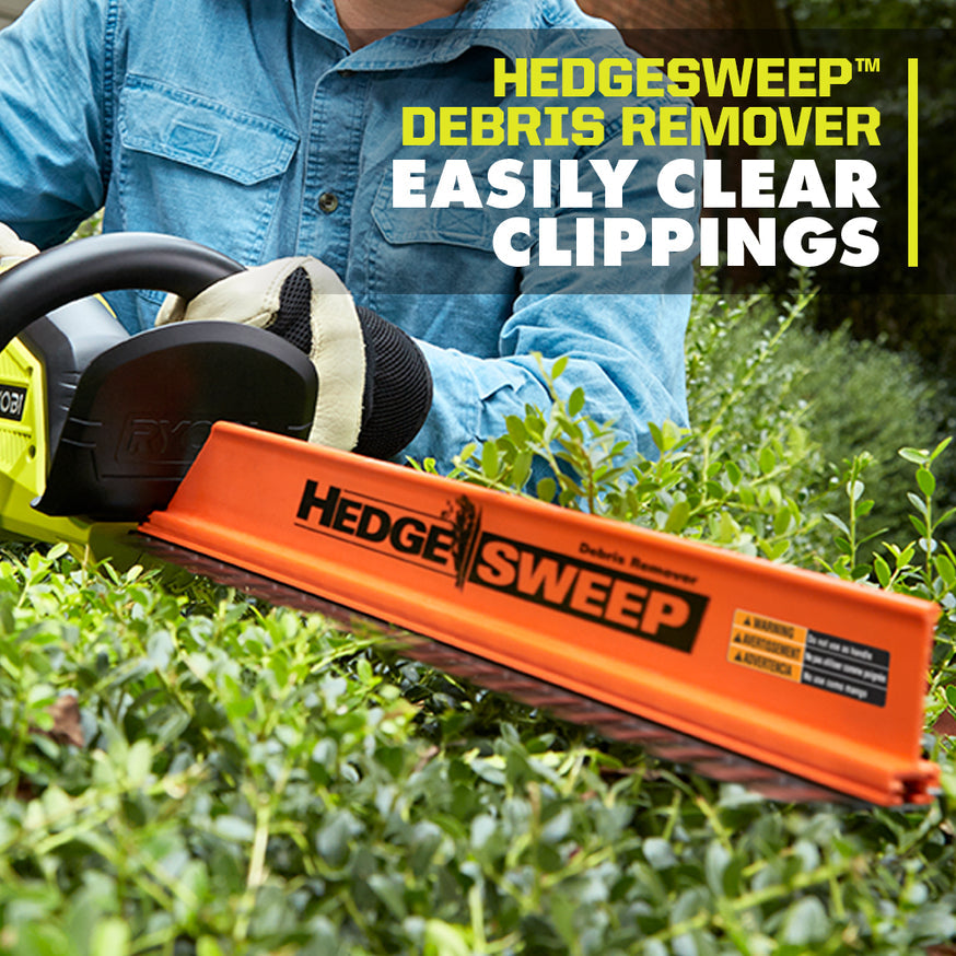 RYOBI ONE+ Lithium+ 22 in. 18-Volt Lithium-Ion Cordless Hedge Trimmer – 1.5 Ah Battery and Charger Included