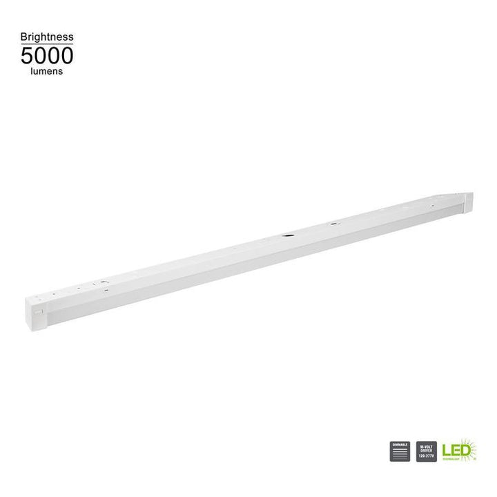 4 ft. 64-Watt Equivalent Integrated LED White Strip Light 4000K