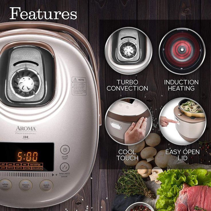 5 Qt. Champagne Electric Multi-Cooker with Ceramic Pot