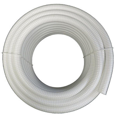 3/4 in. x 100 ft. PVC Schedule 40 White Ultra Flexible Pipe - Super Arbor