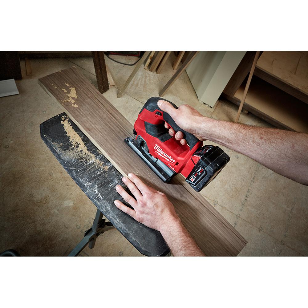 M18 FUEL 18-Volt Lithium-Ion Brushless Cordless Jig Saw Kit with  M18 FUEL Impact Driver