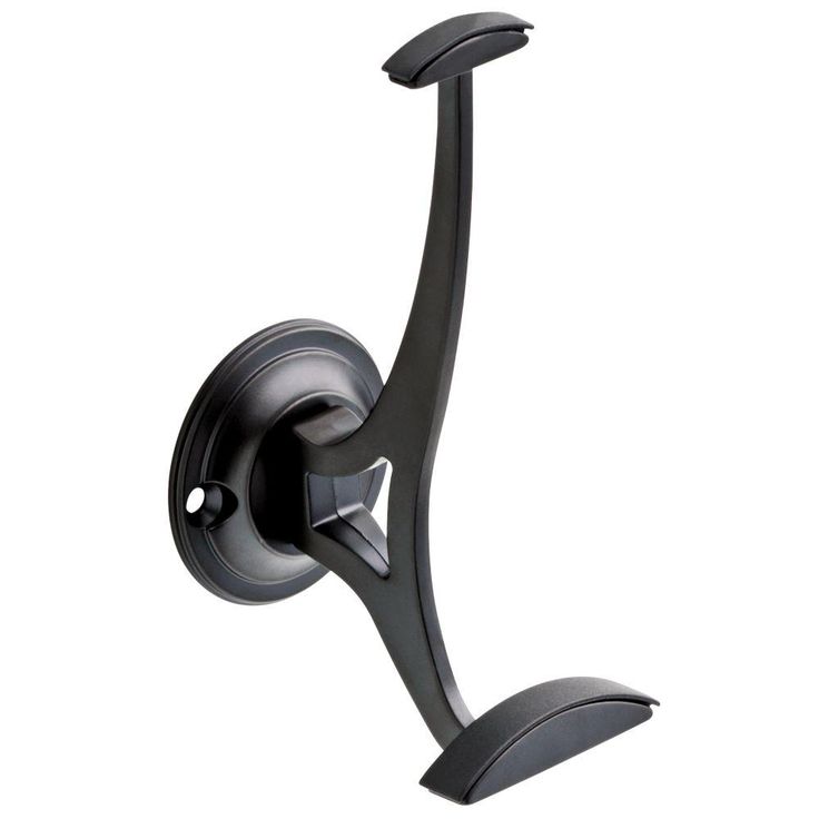 Marley 5-9/16 in. Matte Black Coat Hook