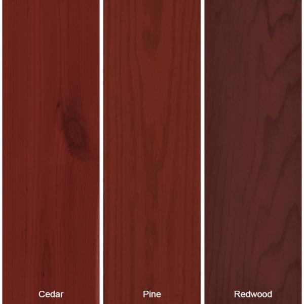 BEHR DECKplus 1 gal. Redwood Transparent Waterproofing Exterior Wood Finish - Super Arbor