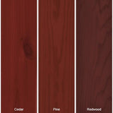 BEHR DECKplus 1 gal. Redwood Transparent Waterproofing Exterior Wood Finish - Super Arbor