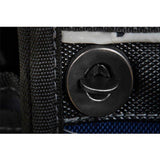 19 in. Open Tote Tool Bag with Rotating Handle in Black and Blue - Super Arbor