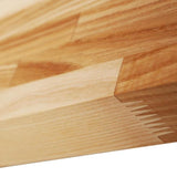 Sparrow Peak Ash 10-ft Unfinished Natural Straight Butcher Block Ash Kitchen Countertop