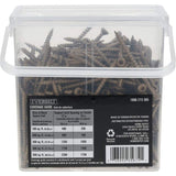 Everbilt #10 x 3 in. Star Drive Flat Head Exterior Wood Screws 5 lbs.-Box (347-Piece)