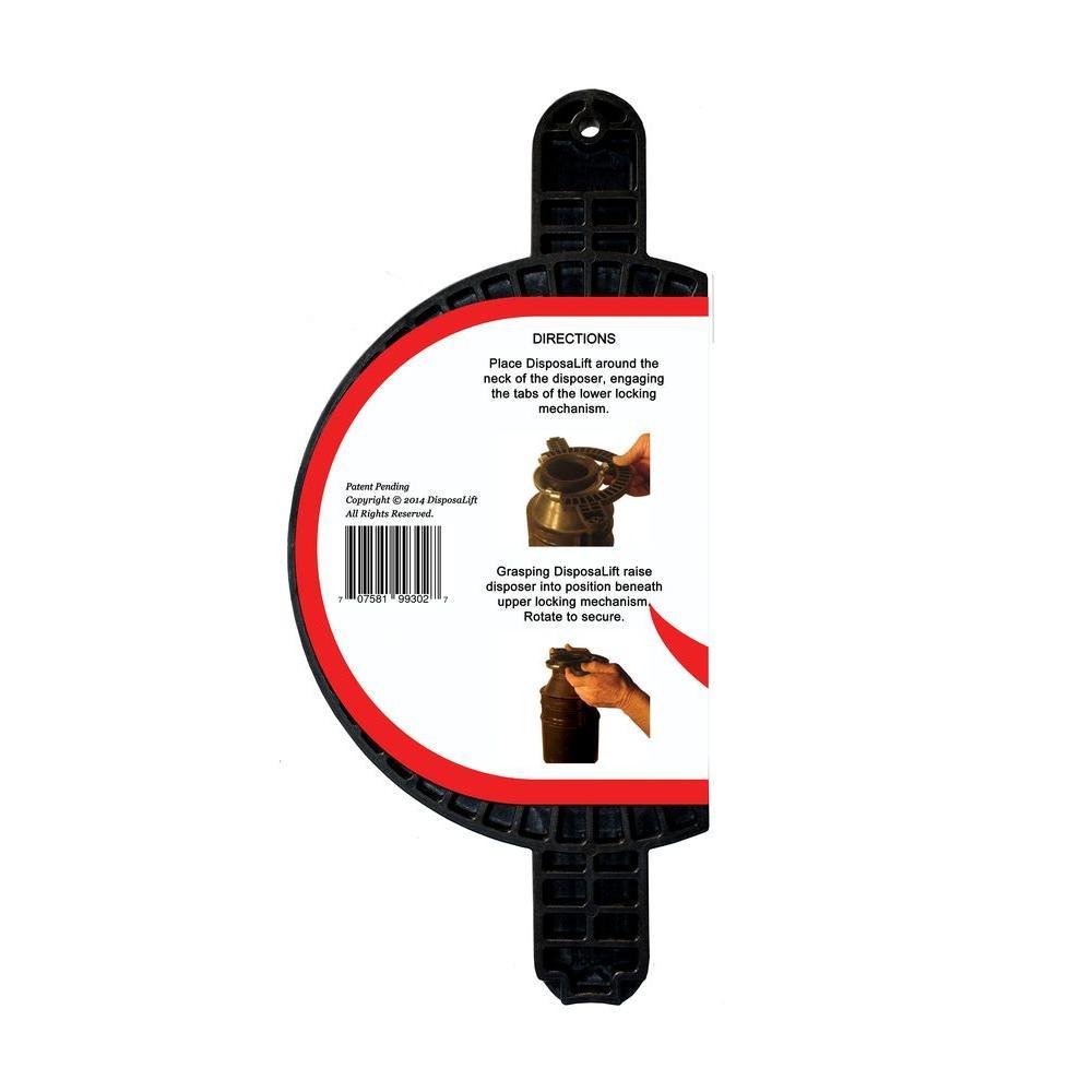 Garbage Disposal Installation Tool, Black - Super Arbor