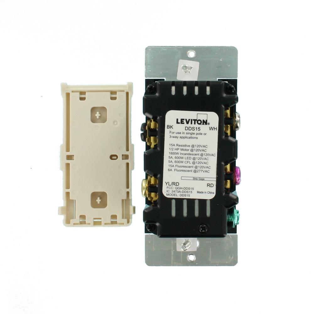 Decora Digital 15 Amp 120-Volt Rocker Light Switch and Timer with Bluetooth Technology, White - Super Arbor