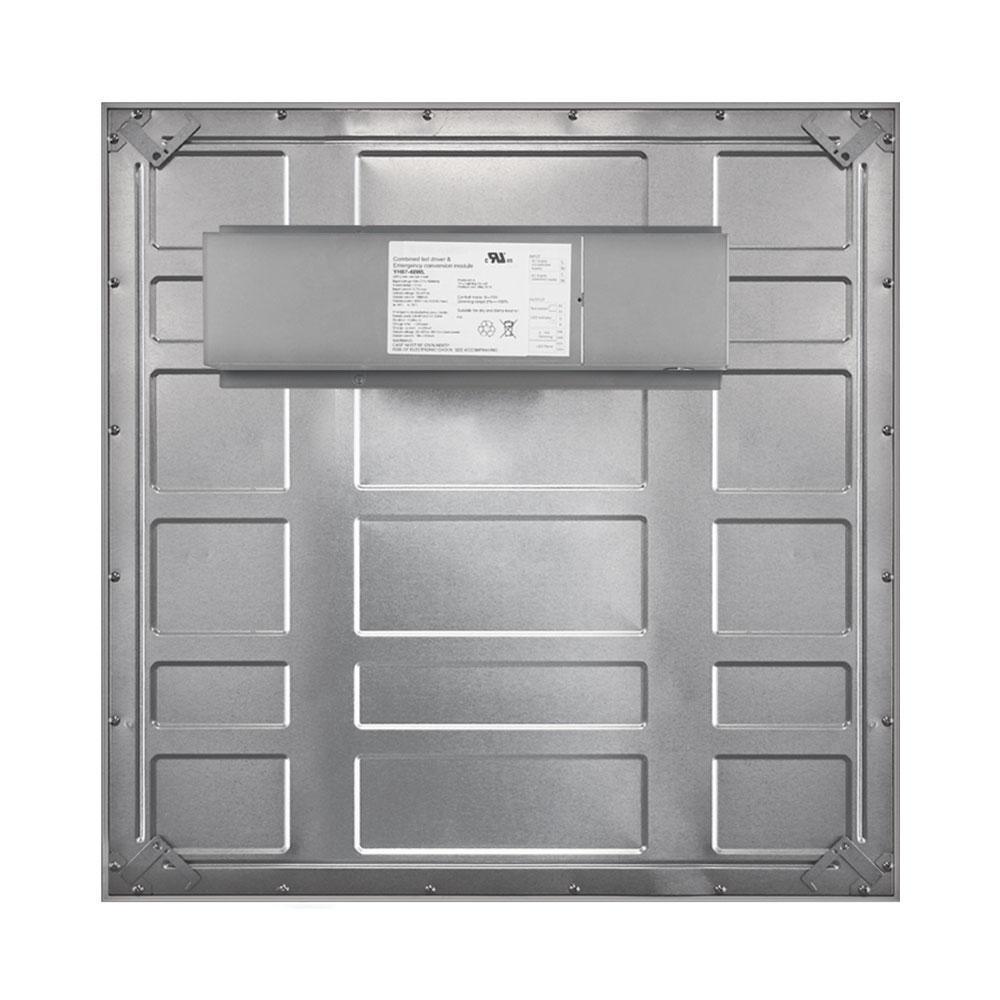 2 ft. x 2 ft. White Integrated LED Flat Panel, 5000K, 40-Watt (2-Pack) - Super Arbor
