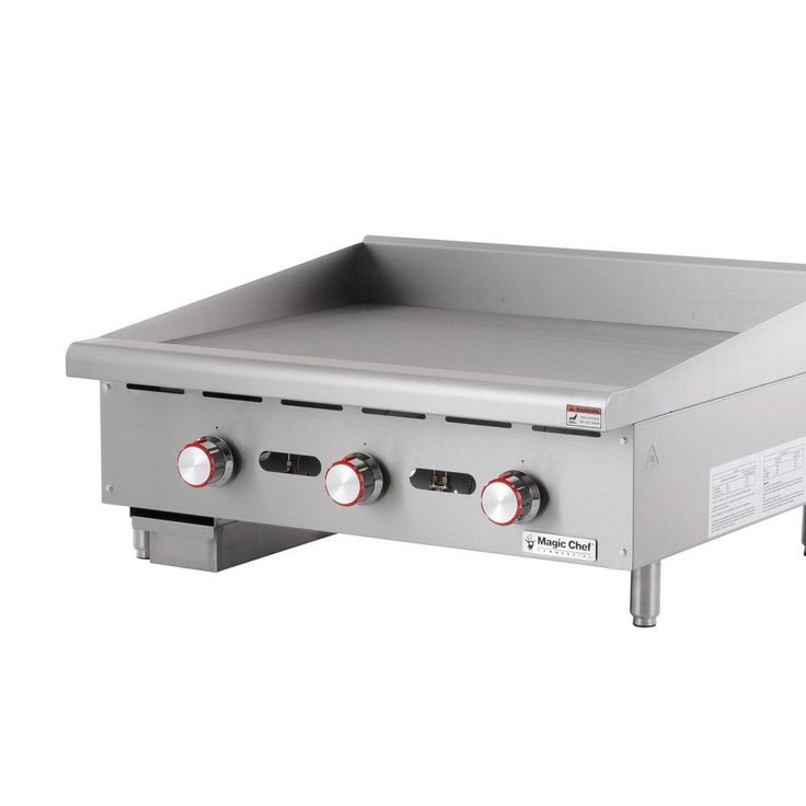 Commercial 36 in. Thermostatic Countertop Griddle
