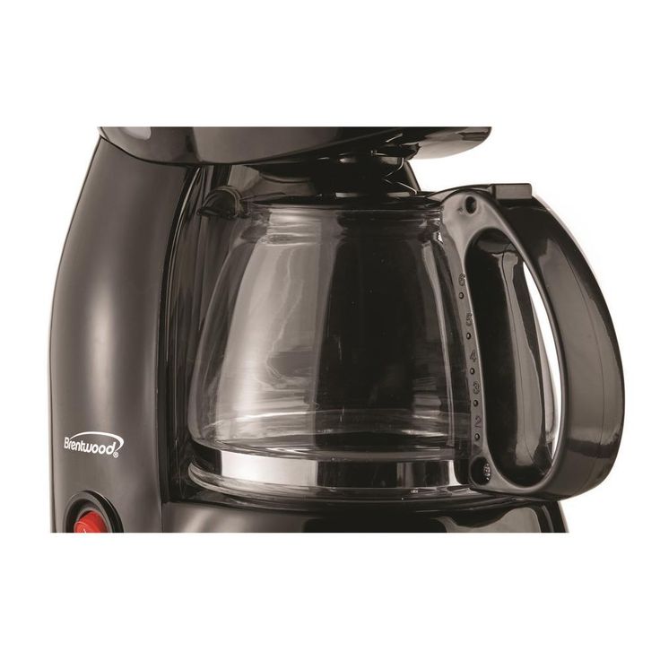4-Cup Black Coffee Maker