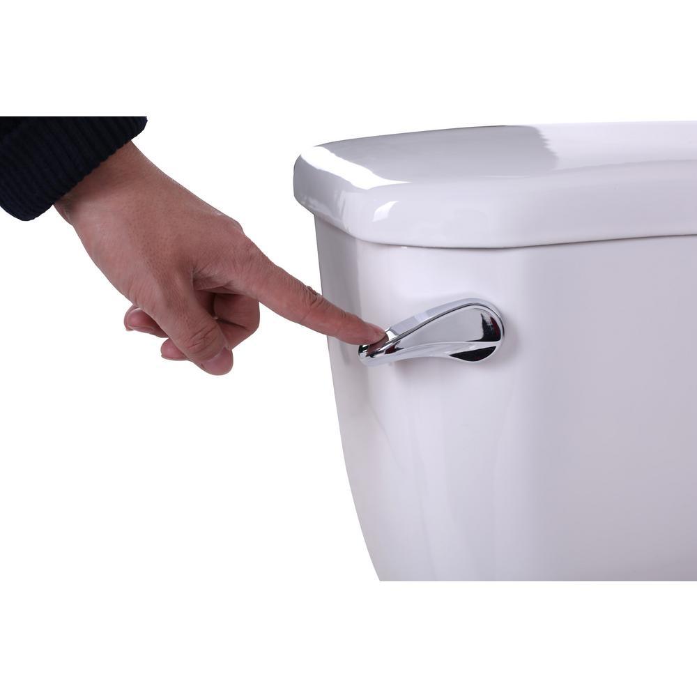 60 in. Walk-In Non-Whirlpool Bathtub in White with 1.28 GPF Single Flush Toilet - Super Arbor