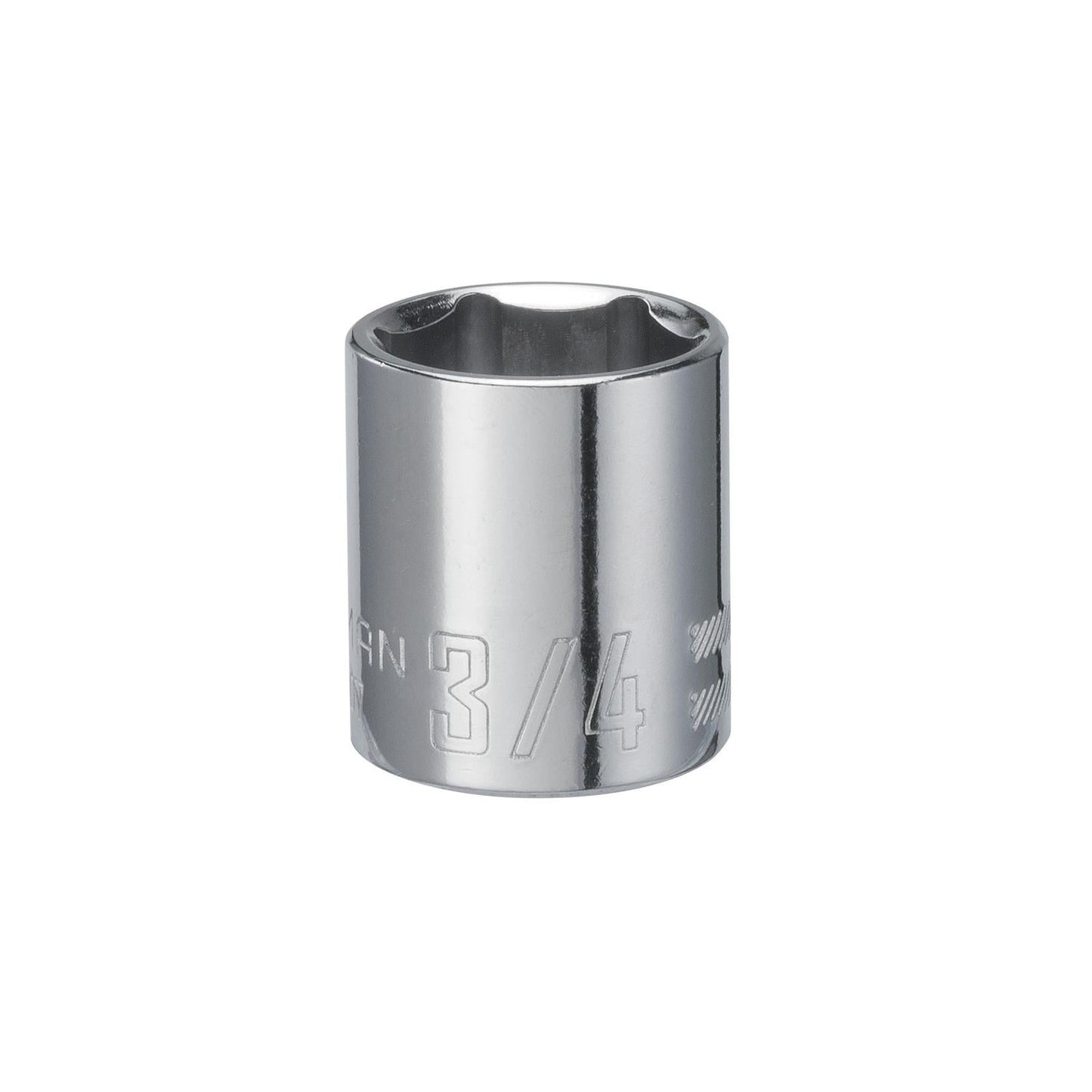 Craftsman SAE 6 Point Shallow Socket - 3/4 in. X 3/8 in. Drive