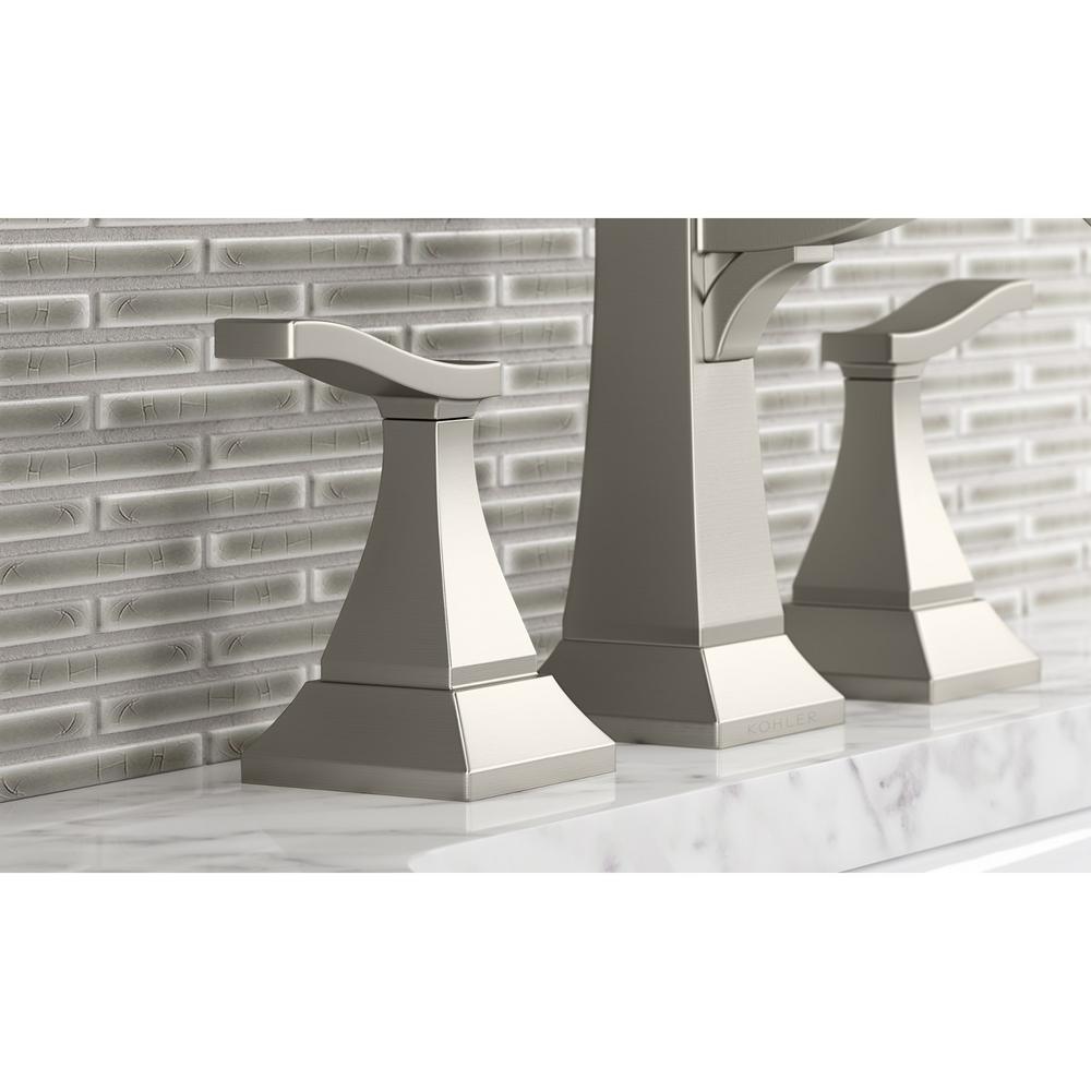 Truss 8 in. Widespread 2-Handle Bathroom Faucet in Vibrant Brushed Nickel - Super Arbor
