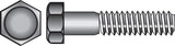 Hillman 1/2 in. Diameter x 12 in. Length Zinc-Plated Steel Hex Bolt, Coarse Thread, 25-Pack