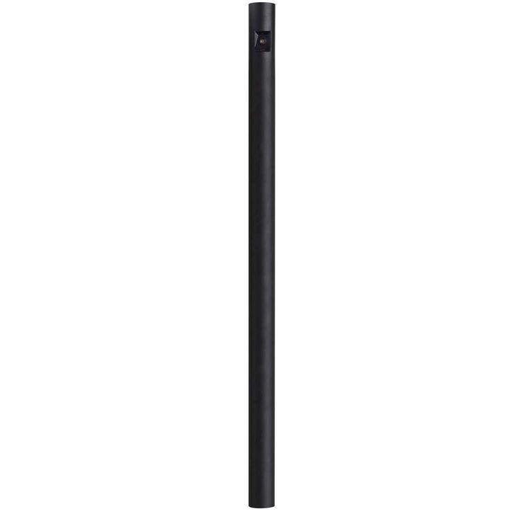 8 ft. Black Outdoor Direct Burial Lamp Post with Dusk to Dawn Photo Sensor fits 3 in. Post Top Fixtures
