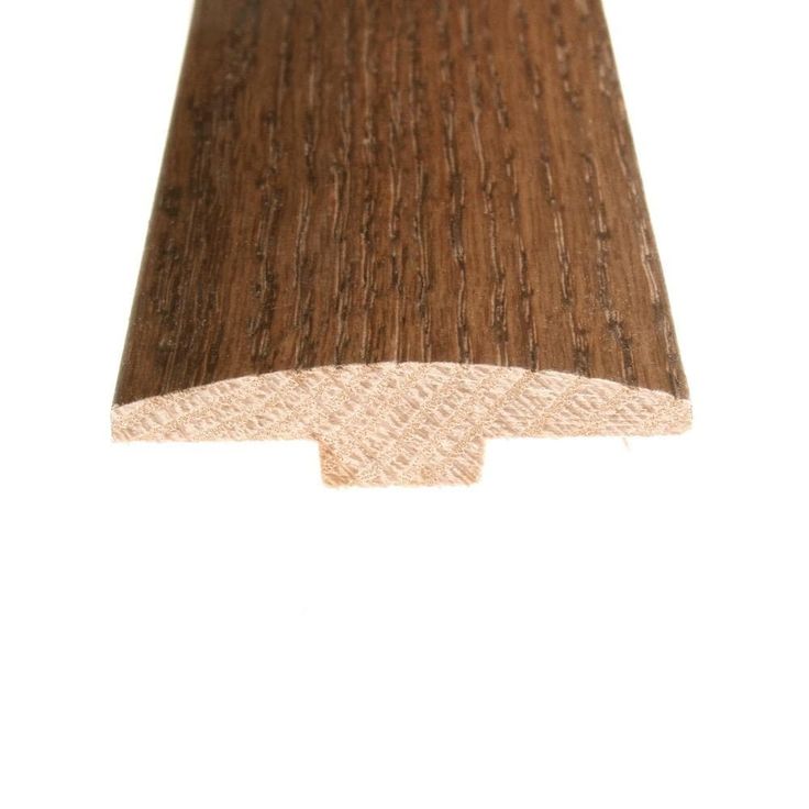 Flexco Wood Trail 0.46-in T x 2-in W x 78-in L Solid Wood Floor T-moulding