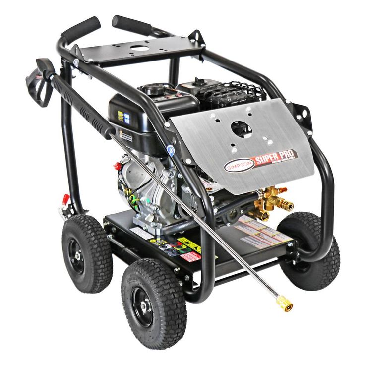 Simpson Super Pro Roll-Cage 4400 PSI at 4.0 GPM Cold Water Professional Gas Pressure Washer
