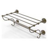 Allied Brass Prestige Que New Antique Brass Wall Mount Towel Rack