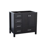 Cambridge 36 in. W Vanity Cabinet Only in White - Super Arbor