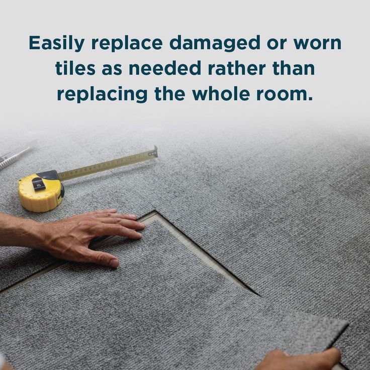 Shaw Crafted 24-in x 24-in Create Pattern Full Spread Adhesive Carpet Tile (79.99-sq ft)