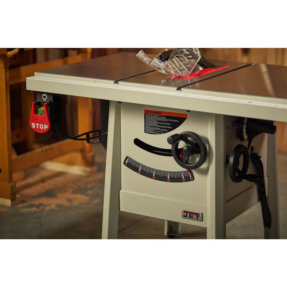 ProShop II 10 in table saw with 30 in. Rip and Cast Wings JPS-10