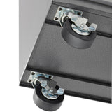 52 in. 10-Drawer Center Roller Cabinet Tool Chest in Black - Super Arbor
