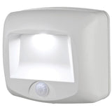 Outdoor 35 Lumen Battery Powered Motion Activated Integrated LED Step/Deck/Stair Light, Brown (2-Pack) - Super Arbor