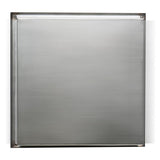 12 in. x 12 in. x 4 in. Niche in Polished Stainless Steel - Super Arbor