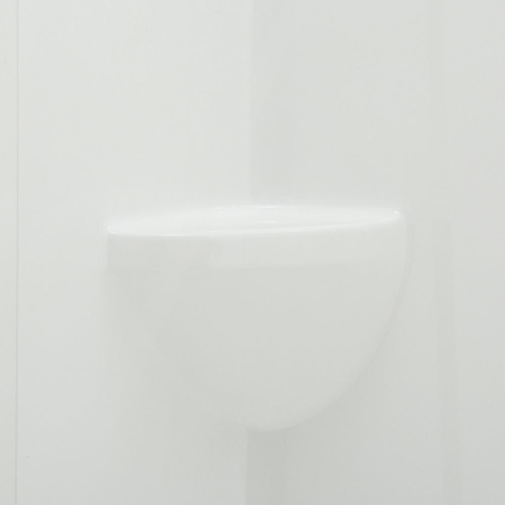 A2 36 in. x 36 in. x 76 in. Shower Stall in White - Super Arbor
