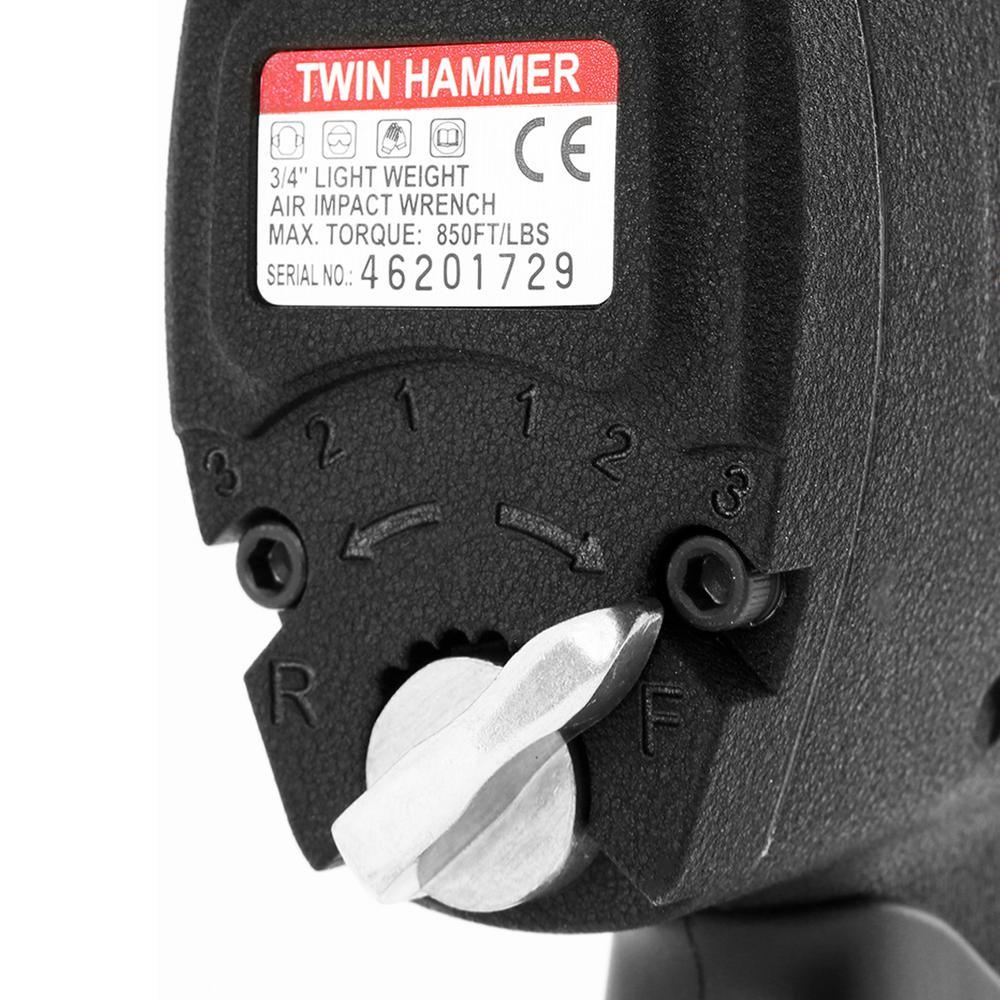 1,200 ft./lbs. 3/4 in. Mighty Air Impact Wrench - Super Arbor