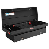 Weather Guard 71.5 in. Matte Black Steel Full Size Crossbed Truck Tool Box - Super Arbor