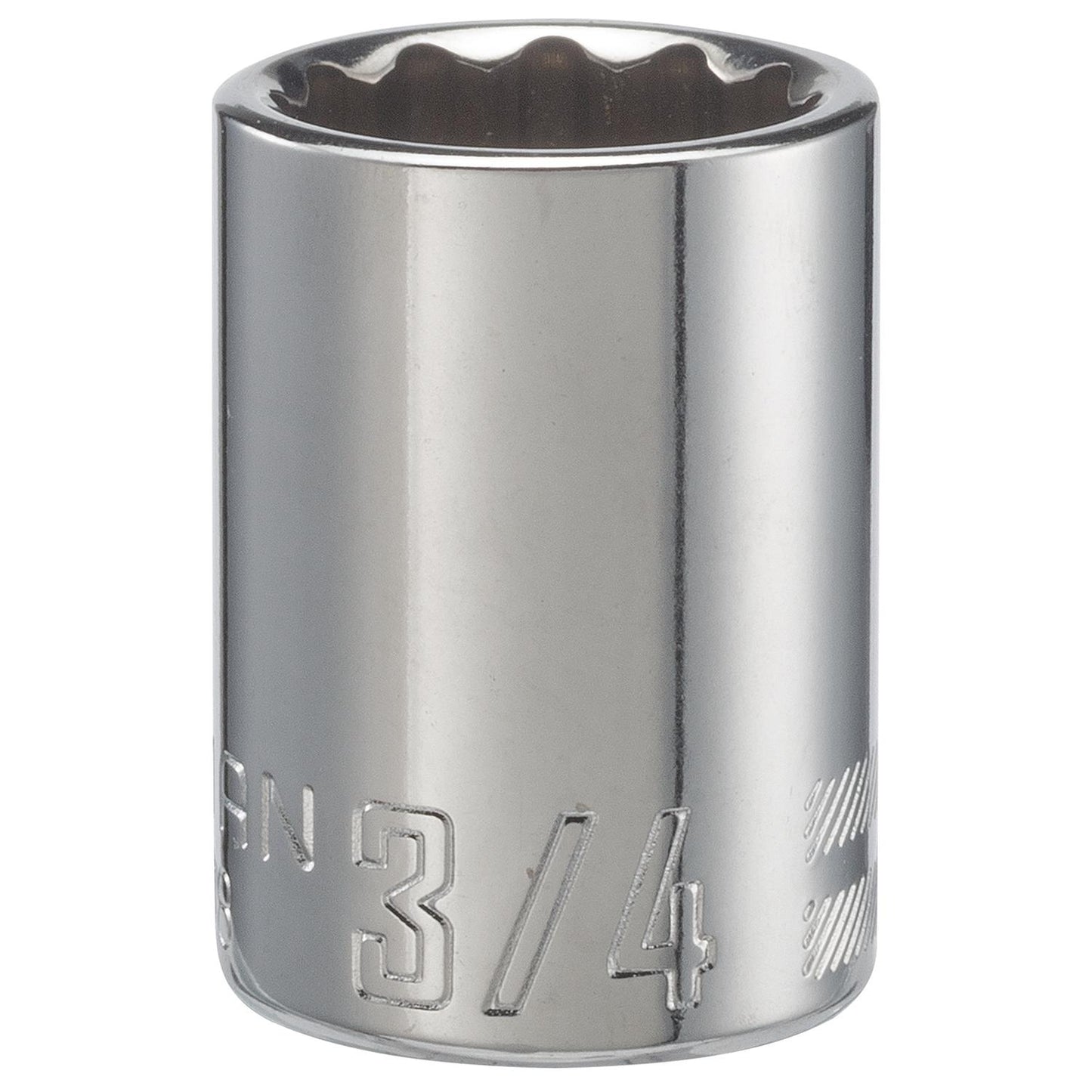 Craftsman 3/4 in. SAE 12 Point Shallow Socket - 1/2 in. Drive