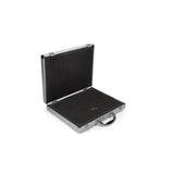 12.25 in. Smooth Aluminum Portfolio Case in Silver - Super Arbor