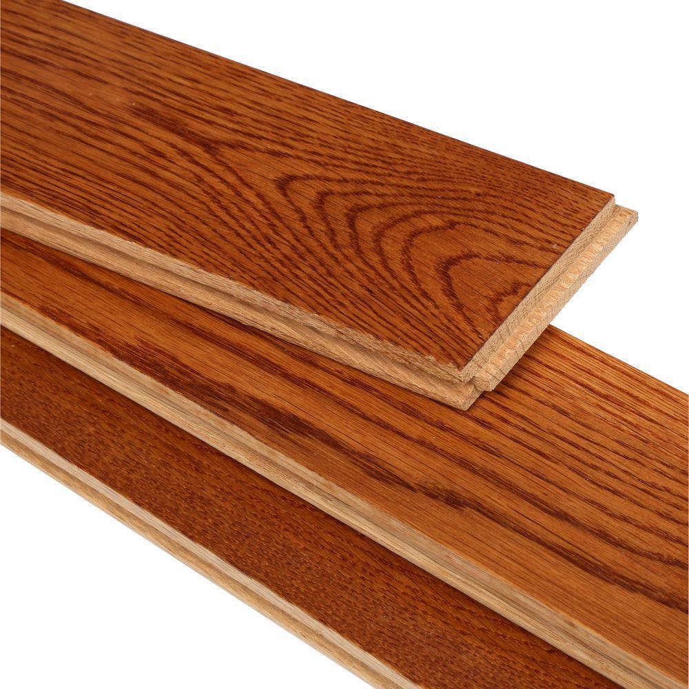 Bruce Plano Marsh 3/4 in. Thick x 3-1/4 in. Wide x Varying Length Solid Hardwood Flooring (22 sq. ft. / case) - Super Arbor