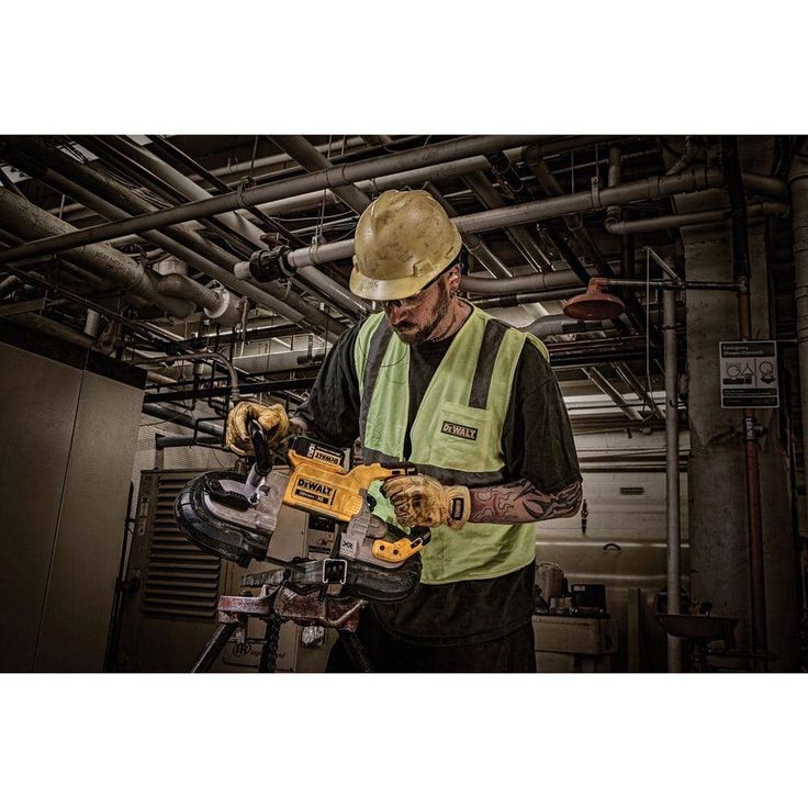 20-Volt MAX Lithium-Ion Cordless Brushless Deep Cut Band Saw (Tool-Only) with Bonus 1-1/2 in. Die Grinder (Tool-Only)