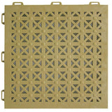 Greatmats StayLock Perforated Blue 12 in. x 12 in. x 0.56 in. PVC Plastic Interlocking Outdoor Floor Tile (Case of 26)