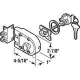 Diecast Brass, Night Latch and Locking Cylinder - Super Arbor