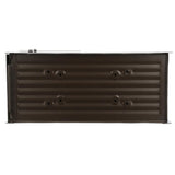 Northpointe Large, Steel Post Mount Mailbox, Venetian Bronze - Super Arbor