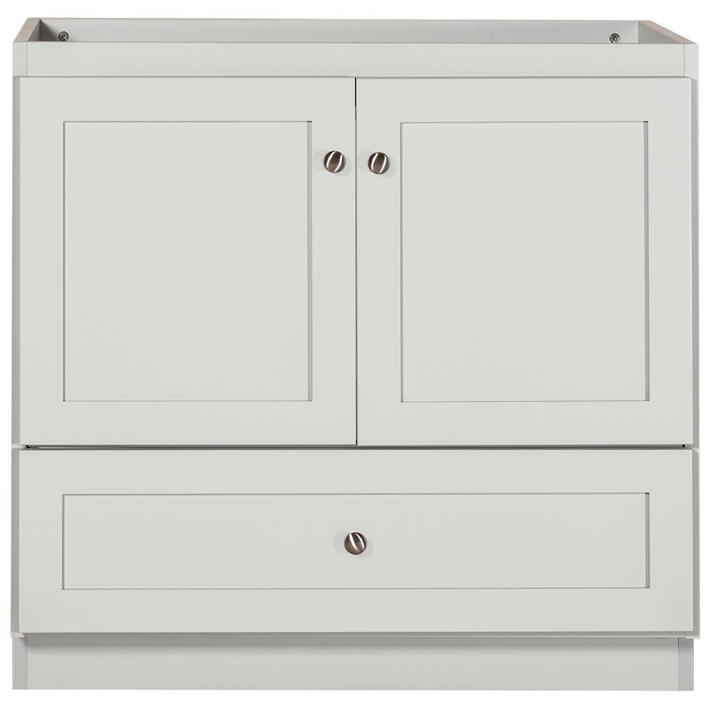 Shaker 42 in. W x 21 in. D x 34.5 in. H Vanity Cabinet Only in Natural Alder - Super Arbor