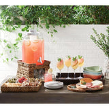 Garden Terrace 13.5 in. Chip and Dip Server with Container and Lid