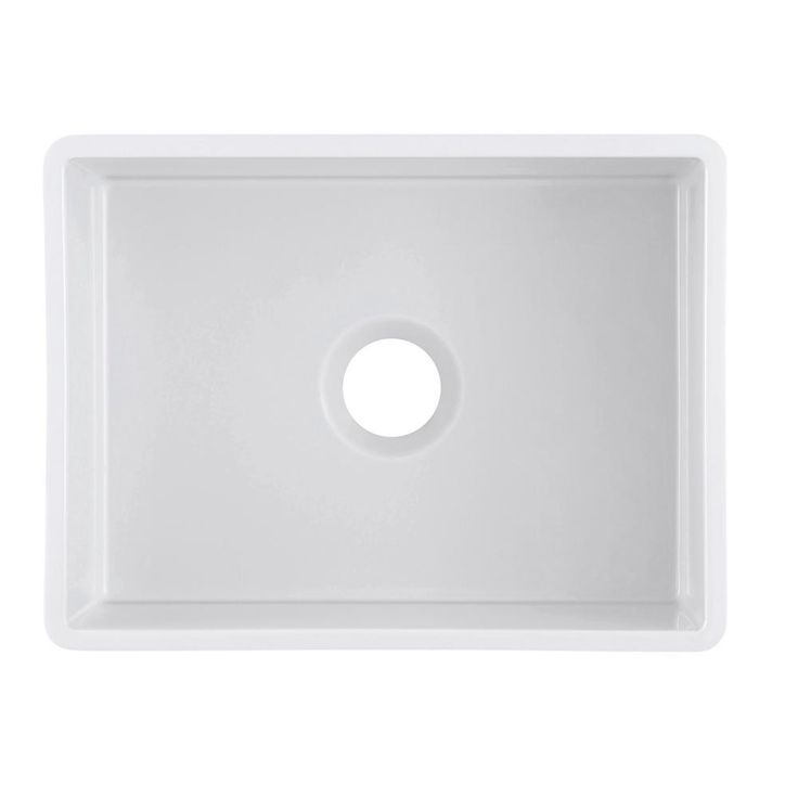 Sutton Place Farmhouse Fireclay 27 in. Single Bowl Kitchen Sink with Grid with Grid and Strainer